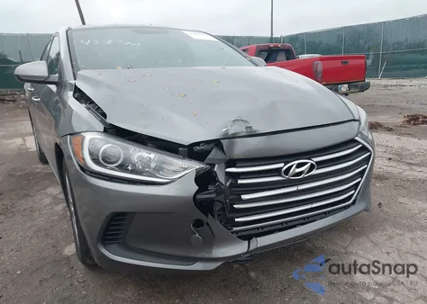 2017 Hyundai Elantra Se из США, поврежденный, VIN KMHD74LF7HU117434
